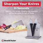 Brod & Taylor VG2 Professional Knife Sharpener | 3-Action Tungsten Carbide - Image 2
