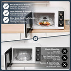 Glass Microwave Splatter Cover for Food Plates & Cookware - Image 6
