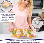 KITCHENATICS 100% Stainless Steel Cooling Racks - Image 4