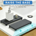 2PCS Stone Drying Tray, Water Absorbing Stone Tray - Image 3