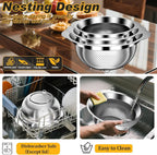 Colander, Stainless Steel Colander - Image 6