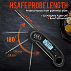 Meat Thermometer Digital, Instant Read Meat ThermometerI - Image 3