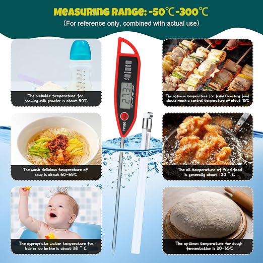 Copkim 3 Set Waterproof Food Thermometer - Image 4
