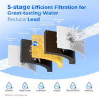 Waterdrop PF01A-P Upgrade NSF 53 & 42 & 372 Certified Replacement Filters - Image 5