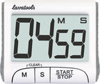 Lavatools KT1 Digital Kitchen Timer & Stopwatch, Large Display, Bold Digits - Image 2