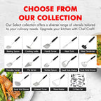 Chef Craft Select Basting Spoon, 12.5 inch, Stainless Steel - Image 7