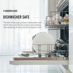Farberware Large Cutting Board, Dishwasher- Safe Plastic Chopping Board - Image 6