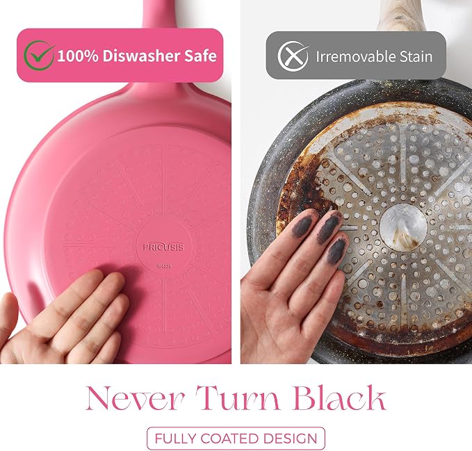 PRICUSIS Nonstick Ceramic Frying Pan - Image 6