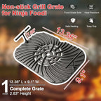 Grill Grate for Ninja Foodi FG551 Grill Accessories, Cast Iron Griddle Plate - Image 3