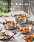 VocVoi Stainless Steel Pan, 12 Inch - Image 6
