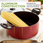 Ecolution Easy Clean Ceramic Nonstick Cookware Set, Dishwasher Safe Kitchen - Image 5