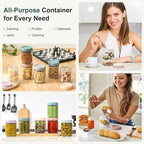 NETANY 6-pack 16 oz Overnight Oats Containers - Image 7