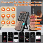 Wireless Meat Thermometer-Multi Sensors Digital Food Thermometer - Image 4