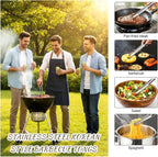 6 Pack Small Kitchen Tongs Set - Image 6