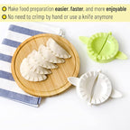 BTaT- Dough Press Set, 3 Pack, Pastry and Turnover Press, Hand Pie Maker - Image 8
