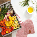 4Pcs Heat Resistant Oven Mitts & Potholders, Flexible Kitchen Accessories - Image 3