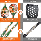 7Pcs Pakkawood Kitchen Utensils Set - Image 4
