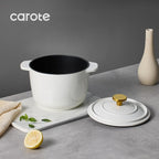 CAROTE 2QT Enameled Cast Iron Dutch Oven Pot - Image 3