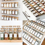 GPOVVIMX 191 Spice Jar Labels Preprinted Minimalist Stickers - Image 6