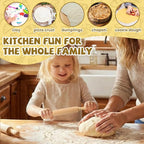 BILLIOTEAM 12 Pack 8 Inch Mini Wood Rolling Pin, Small Wooden Rollers - Image 4
