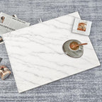 Marble White Dish Drying Mats for Kitchen Counter, Large 18"x24" Dish Mats for - Image 8