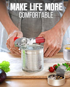 Multifunctional Can Opener Manual, Durable Heavy Duty Handheld Strong Can Opener - Image 7