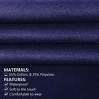 Yuubin Extra Large Aprons for Men Adjustable Button Apron - Image 3