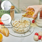 High Borosilicate Glass Measuring Cup-V-Shaped Spout, 500ml Glass Measuring - Image 2