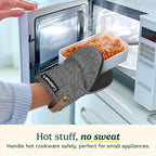 Cuisinart Heritage Mini Oven Mitts – 5.5” x 7” Heat-Resistant Kitchen Mitts - Image 2