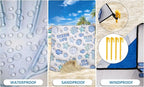 HIHOHO Beach Blanket Waterproof Sandproof Extra Large Beach Mat 79" X - Image 3