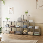 HOMIDEC Closet Organizers and Storage, 9 Cube Storage Organizer, Portable - Image 4