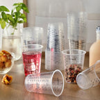 50PCS Resin Epoxy Mixing Cups, DQELFA 8oz Clear Plastic Paint Measuring Cups - Image 6