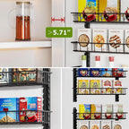 Churboro Over the Door Pantry Organizer Rack - Image 6