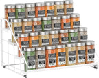Spice Rack Organizer for Cabinet, 4 Tiered Spice Rack Organizer, Tiered - Image 8