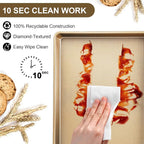 4 Pieces Bakeware Set | 3 Baking Pans & 1 Recipe Notebook Combo | Nonstick - Image 7