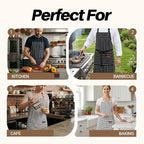 2Pack Adjustable Kitchen Apron for Women Men - Image 7