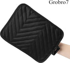 GROBRO7 5Pack Cotton Pocket Pot Holder Set Kitchen Heat Resistant Potholder - Image 2
