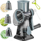 YOUCZON Rotary Cheese Grater Multi-Purpose Stainless Steel Cheese Shredder by YOUCZON