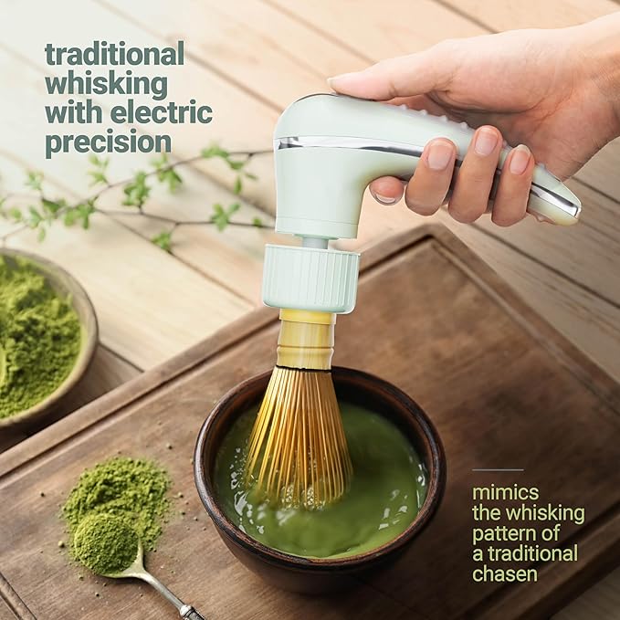 Matcha Mate Electric Powered Bamboo Whisk - Image 2
