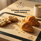Zulay Kitchen Silicone Baking Mat Set – 2-Pack 16.5″ × 11.6″ Reusable Non-Stick - Image 7