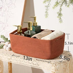 MiniArk Small Storage Baskets for Organizing | Closet Organizer Bins | Shelf - Image 3