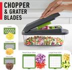 Mueller Pro-Series 10-in-1, 8 Blade Vegetable Chopper, Onion Mincer, Egg Slicer - Image 5