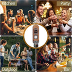 Beer Bottle Openers with DIY Ink Screen, Traceless Bottle Opener Wall Mounted - Image 7