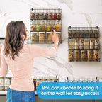 JKsmart 9-Tier Spice Rack Organizer - Image 4