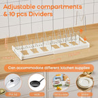 Nigelia 2 Pack Pots and Pans Organizer - Image 5