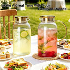 Buaic 2 PACK Glass Pitcher - Image 5