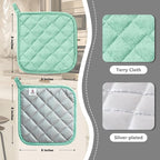 Joyhalo 5 Pack Heat Resistant Pot Holders - Image 3