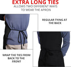 Utopia Kitchen 2 Pack Bib Apron, Adjustable - Image 6