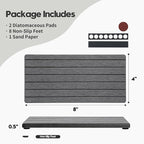 Razborci 2PCS Diatomite Water Absorbing Stone Drying Tray Mat - Image 6