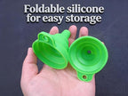 6pcs Kitchen Funnels for Filling Bottles, Small/Medium/Large Food Grade - Image 8